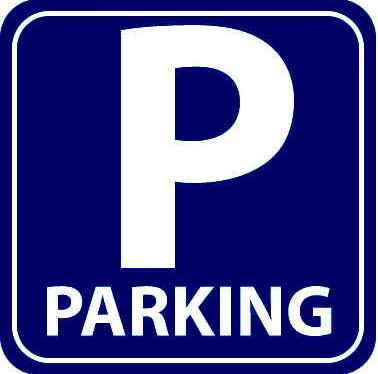 Znak drogowy parking