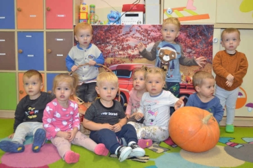Dzieci z dynią