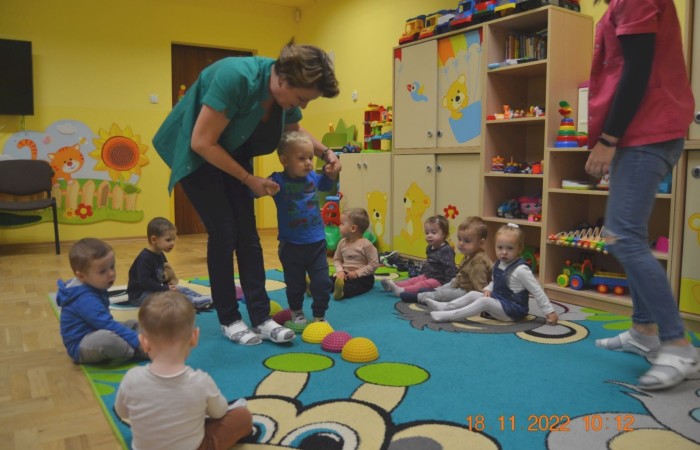 Zabawa dla małych stóp