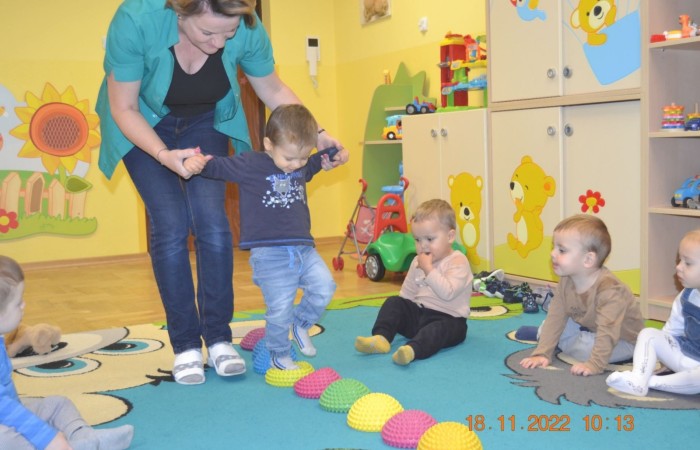 Zabawa dla małych stóp