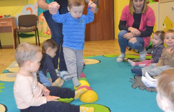 Zabawa dla małych stóp