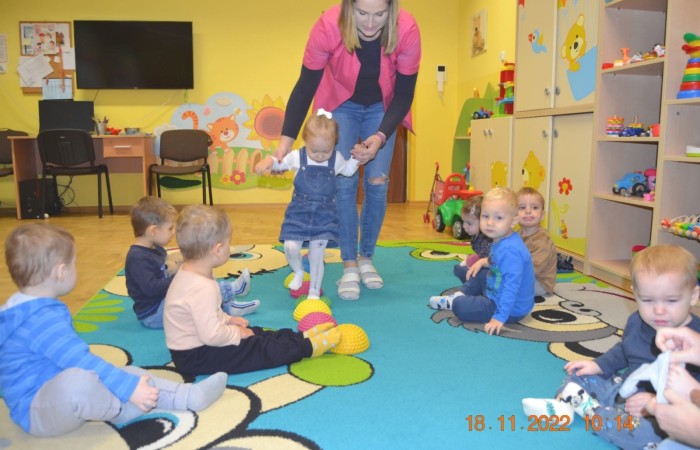 Zabawa dla małych stóp