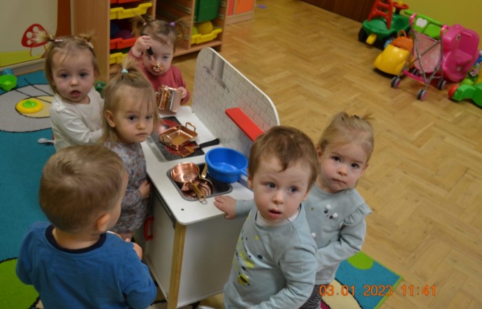 Nowe zabawki w naszym żłobku