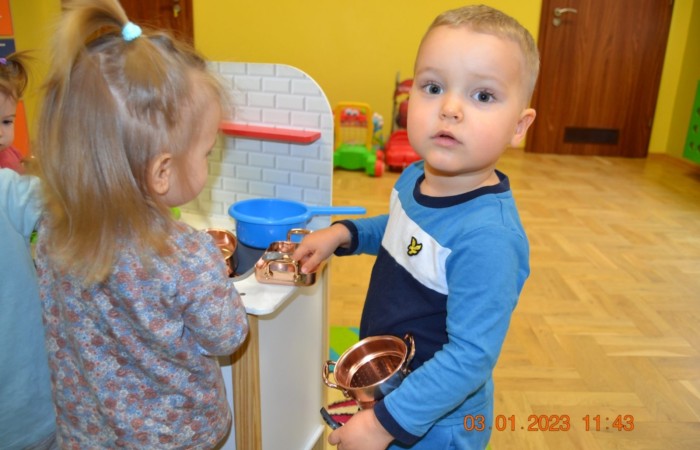Nowe zabawki w naszym żłobku