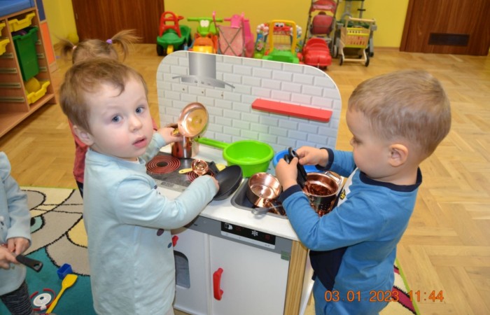 Nowe zabawki w naszym żłobku