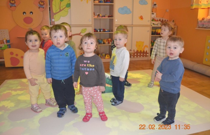 Żabki na „magicznym dywanie”