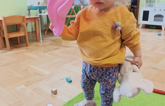 Zabawy dowolne na krasnalach